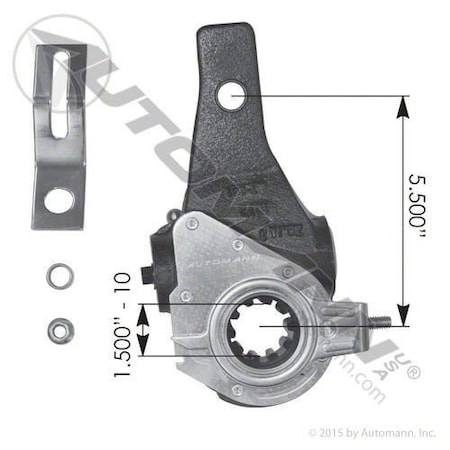 Automann Slack Adjuster - Manual, Brake, Position Not Specified 135.1034
